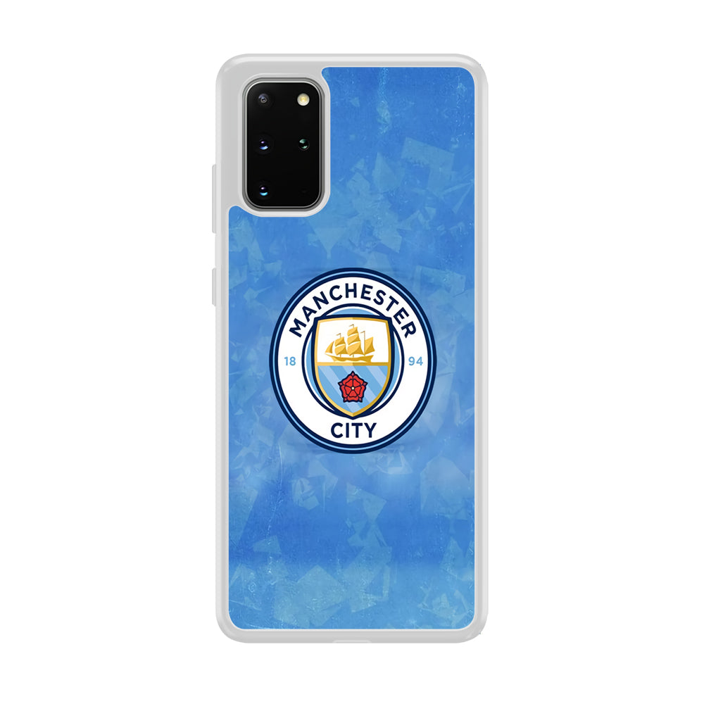 Manchester City Blue Abstract Samsung Galaxy S20 Plus Case