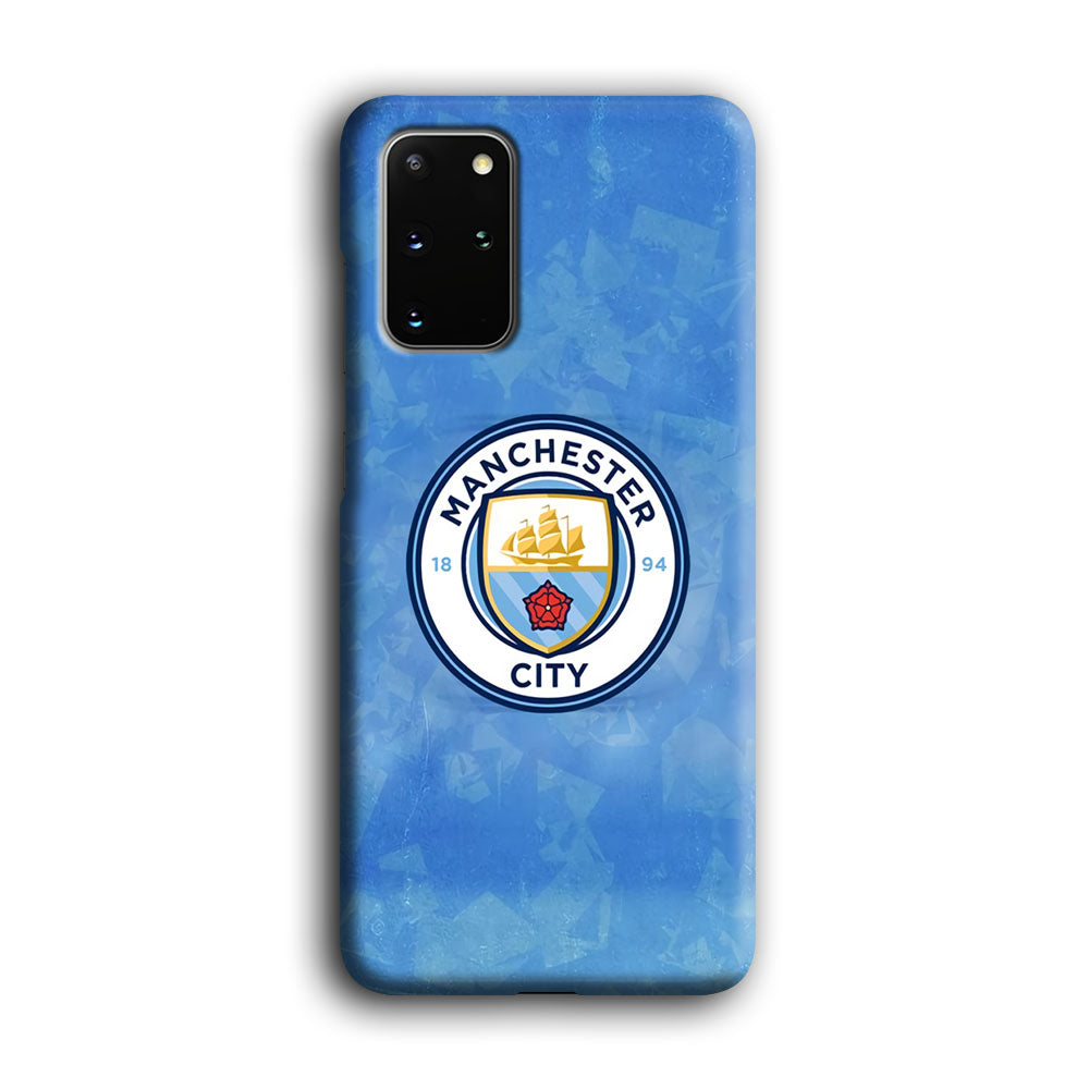 Manchester City Blue Abstract Samsung Galaxy S20 Plus Case