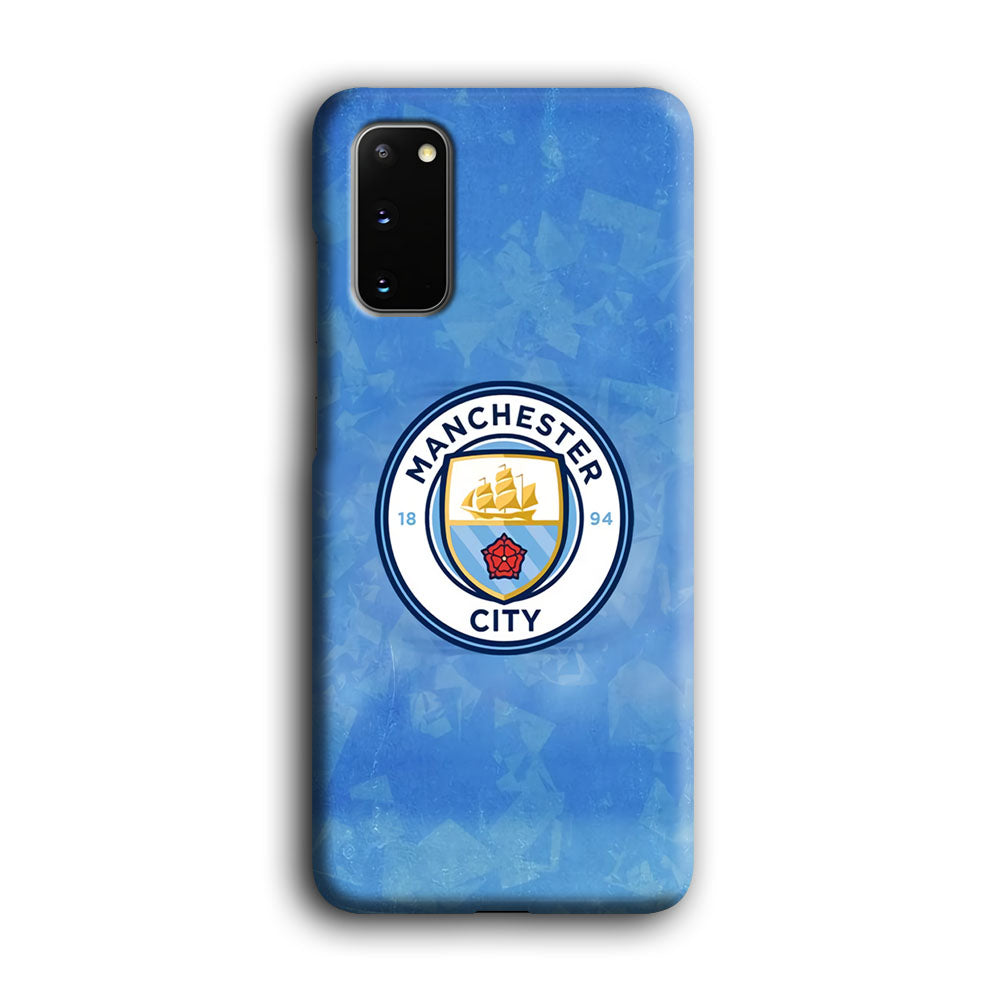 Manchester City Blue Abstract Samsung Galaxy S20 Case