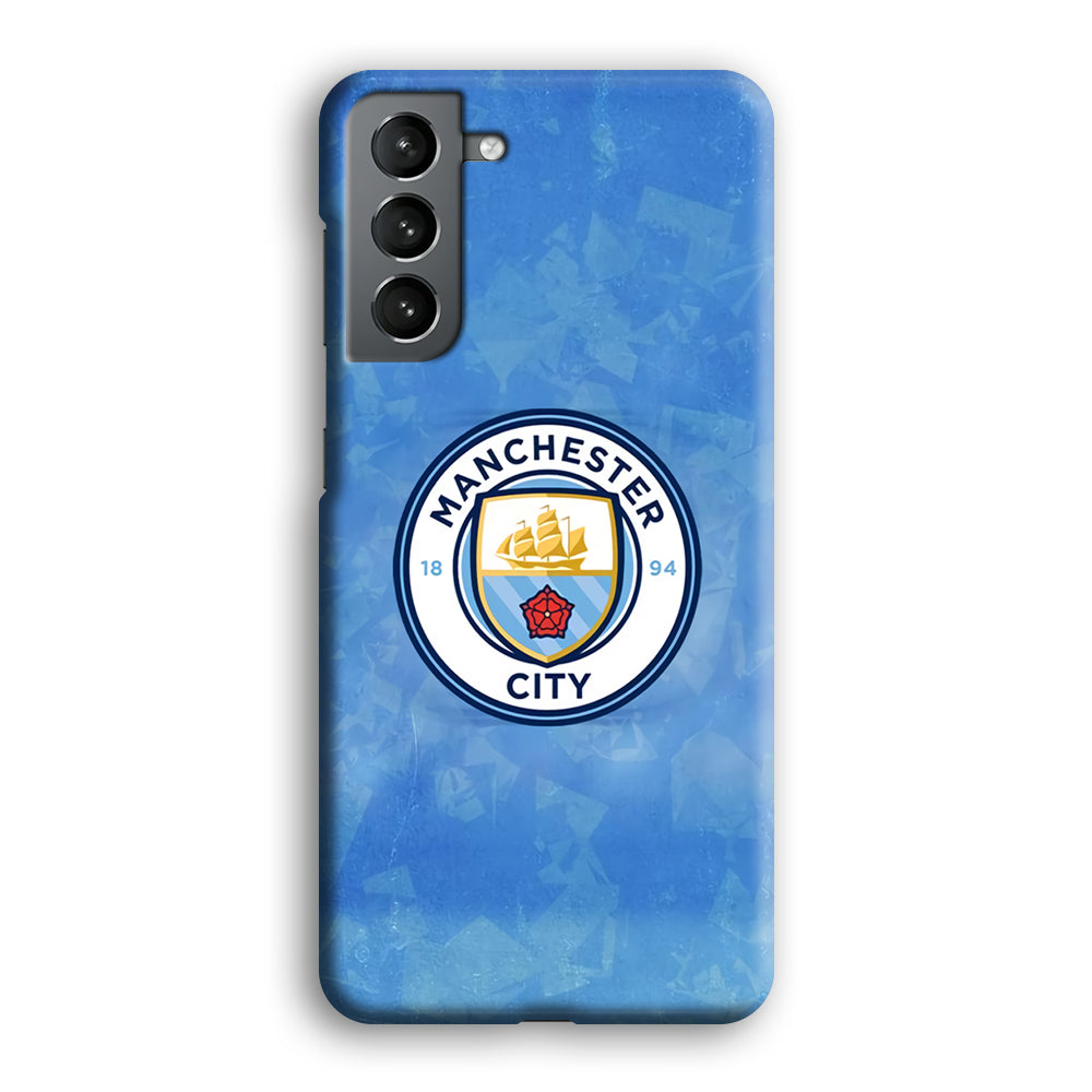 Manchester City Blue Abstract Samsung Galaxy S21 Case