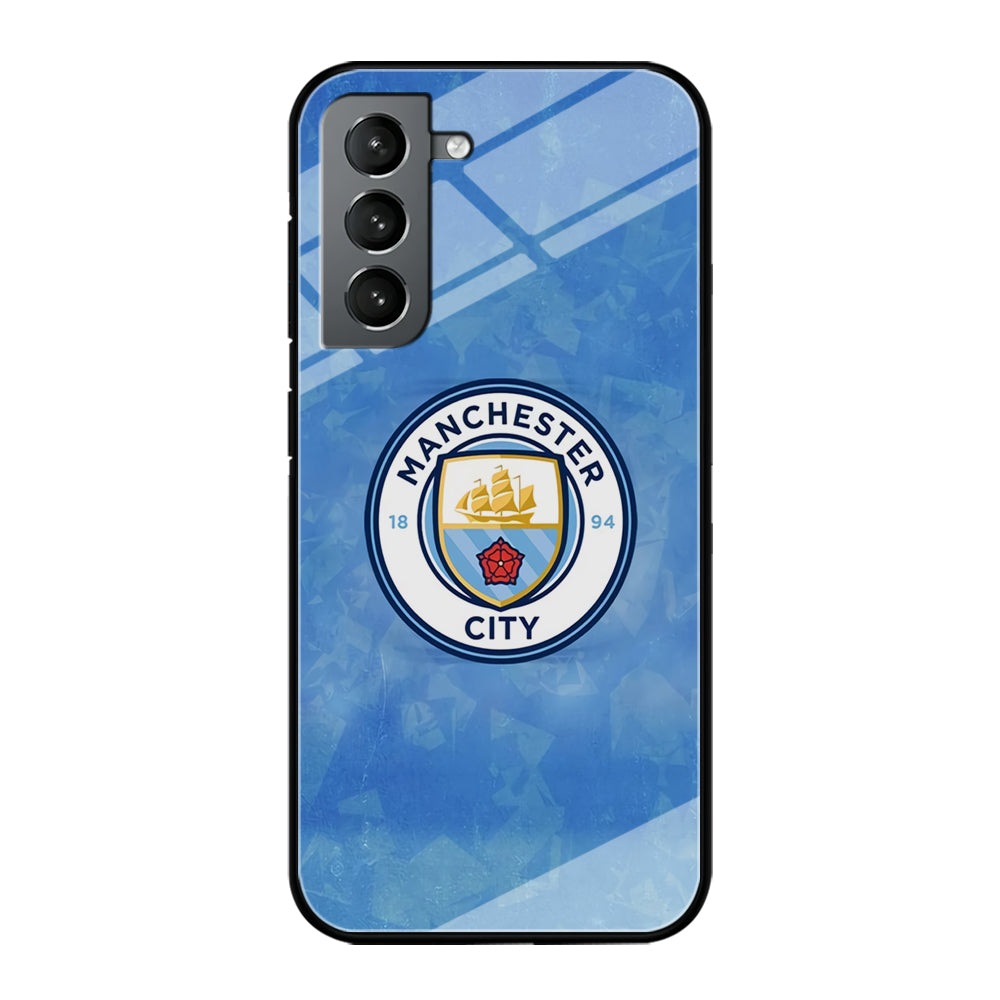 Manchester City Blue Abstract Samsung Galaxy S21 Case