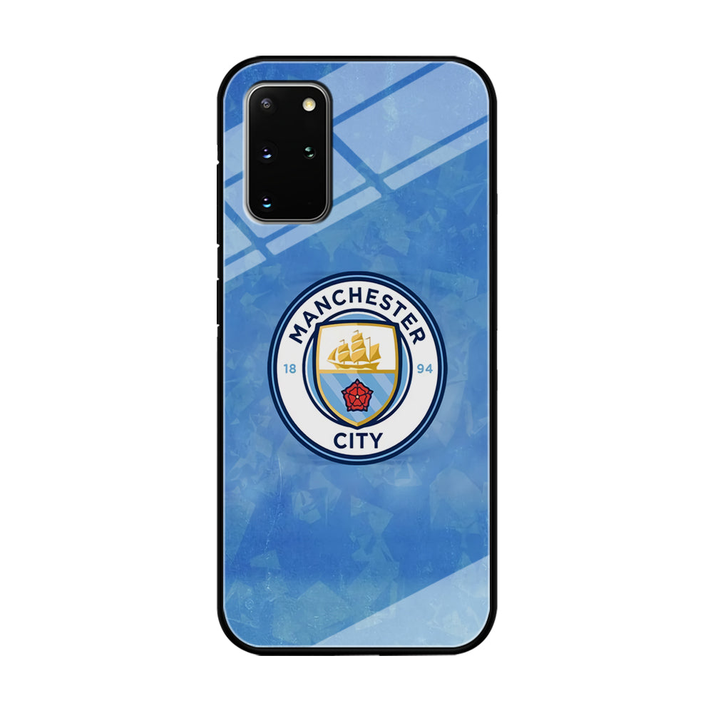 Manchester City Blue Abstract Samsung Galaxy S20 Plus Case