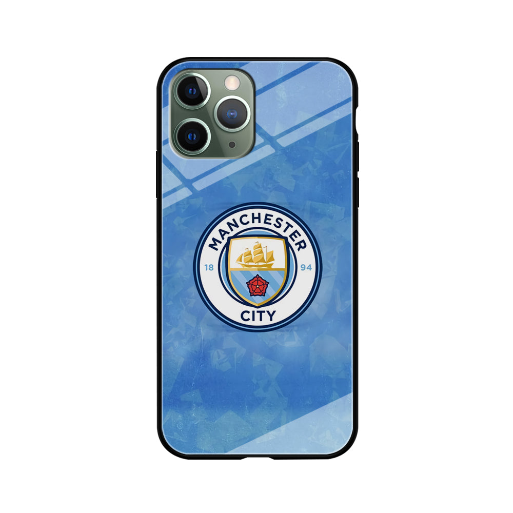 Manchester City Blue Abstract iPhone 11 Pro Max Case