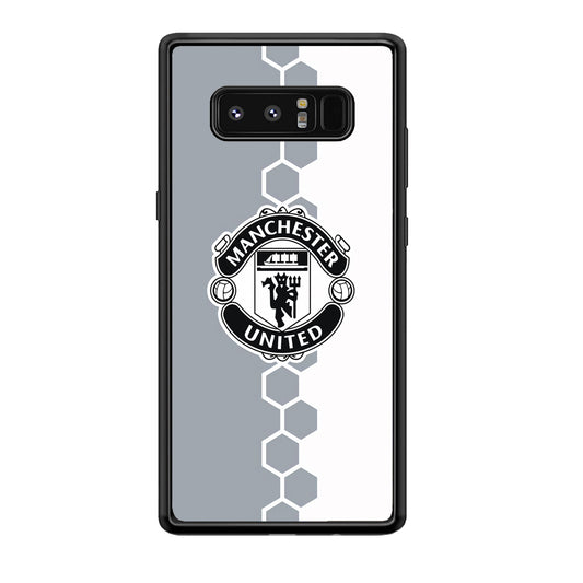 Manchester United Hexagon Pattern Samsung Galaxy Note 8 Case