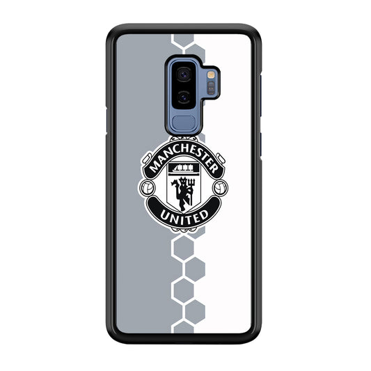 Manchester United Hexagon Pattern Samsung Galaxy S9 Plus Case