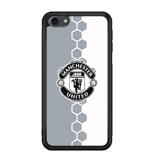 Manchester United Hexagon Pattern iPod Touch 6 Case - Ezzystore