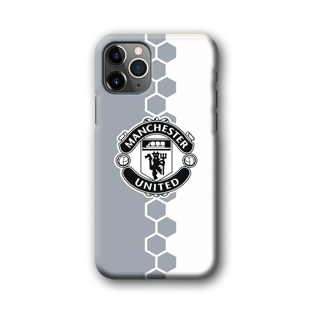 Manchester United Hexagon Pattern iPhone 11 Pro Case