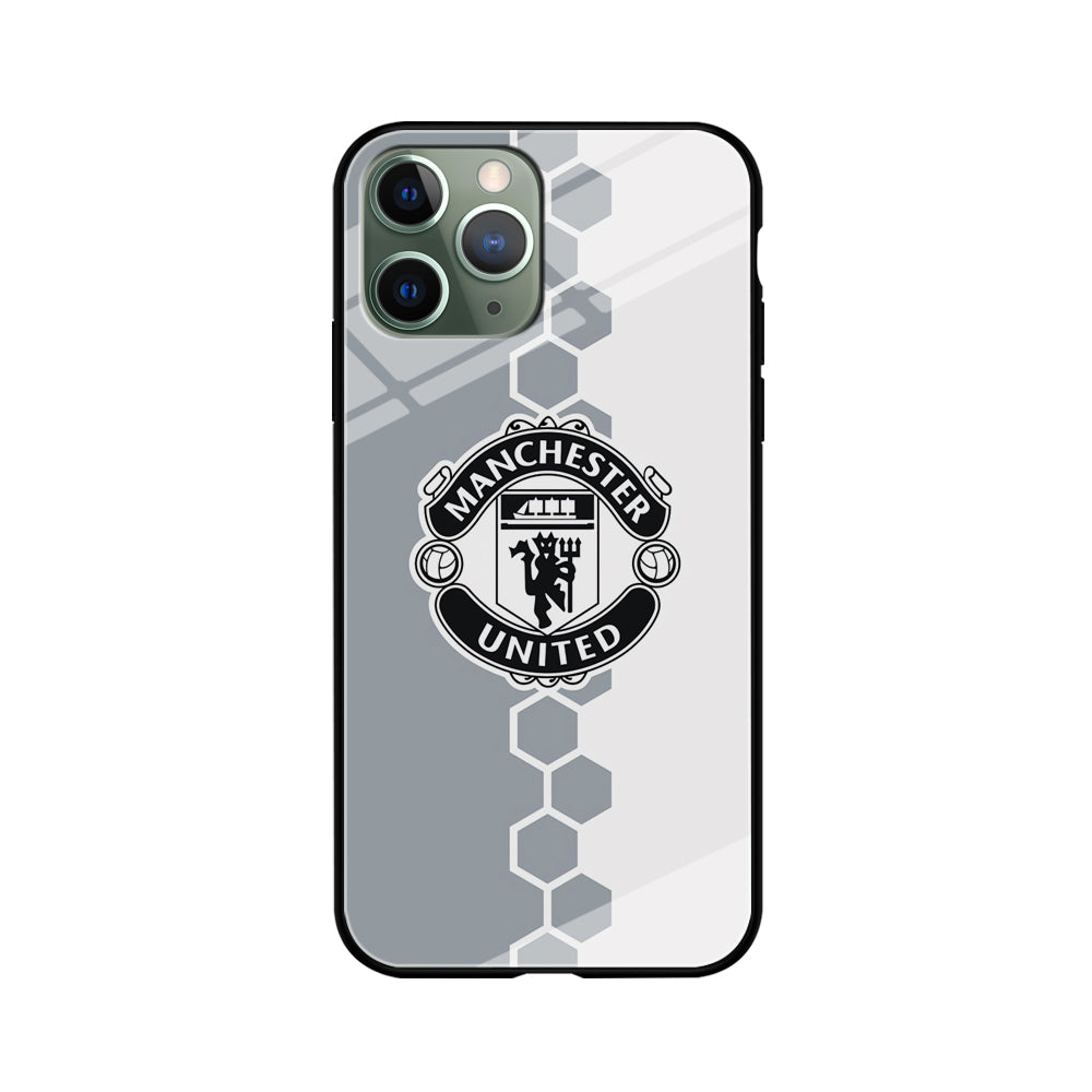 Manchester United Hexagon Pattern iPhone 11 Pro Max Case