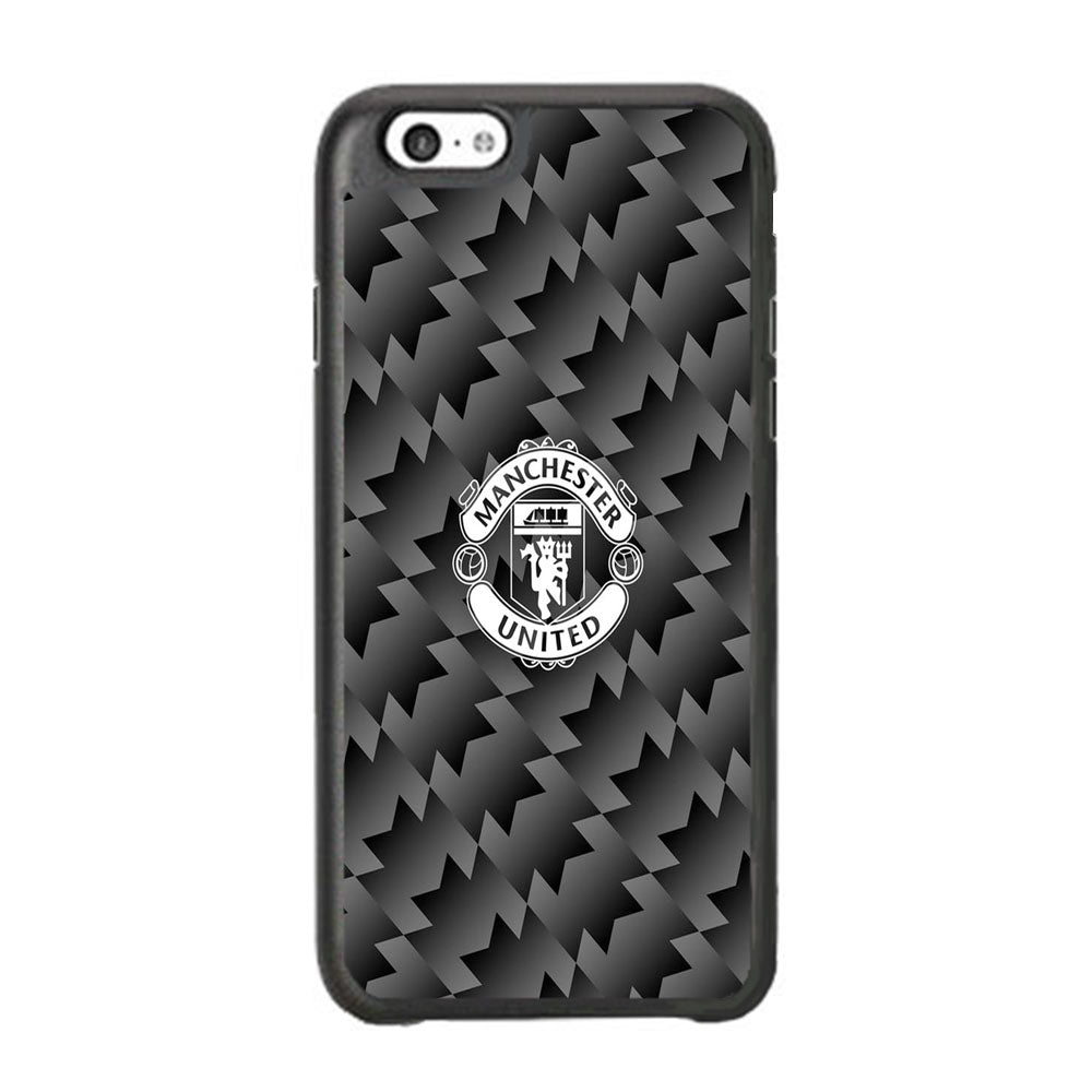 Manchester United Black Carbon Logo iPhone 6 | 6s Case