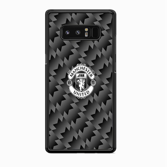 Manchester United Black Carbon Logo Samsung Galaxy Note 8 Case