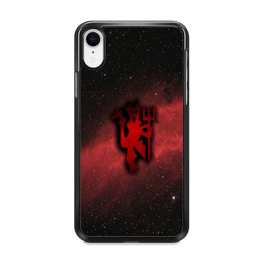 Manchester United Devil Galaxy iPhone XR Case
