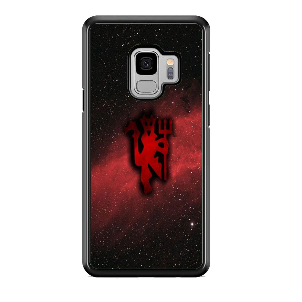 Manchester United Devil Galaxy Samsung Galaxy S9 Case