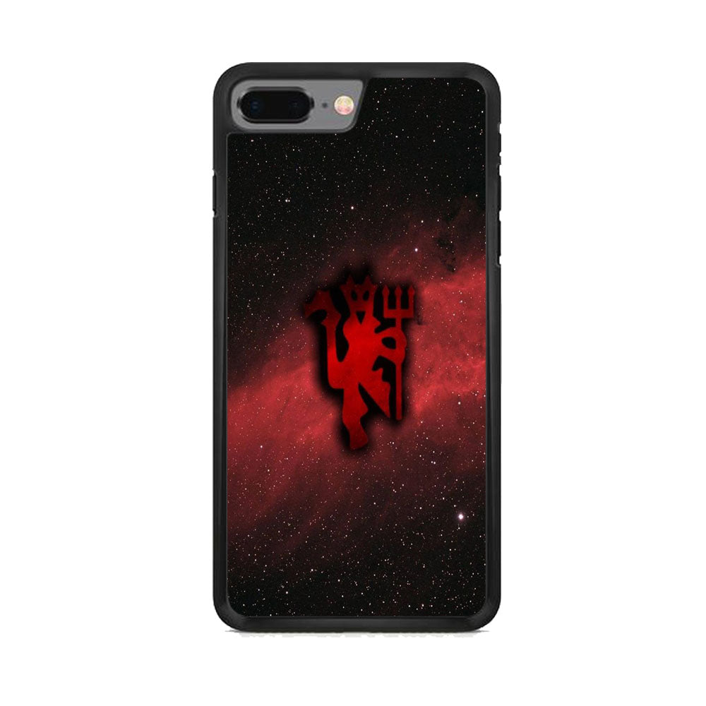 Manchester United Devil Galaxy iPhone 8 Plus Case