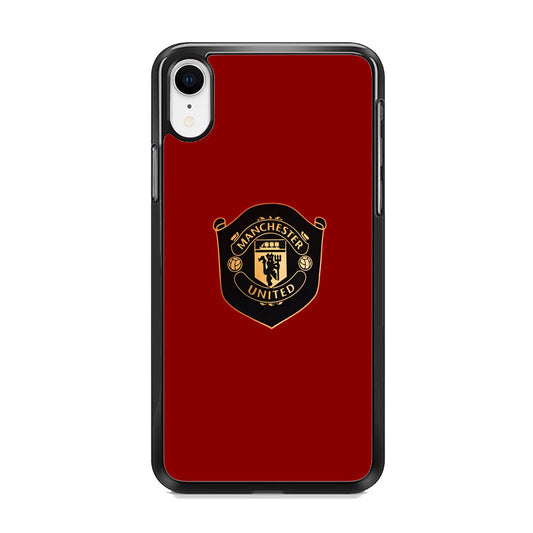 Manchester United New Emblem iPhone XR Case