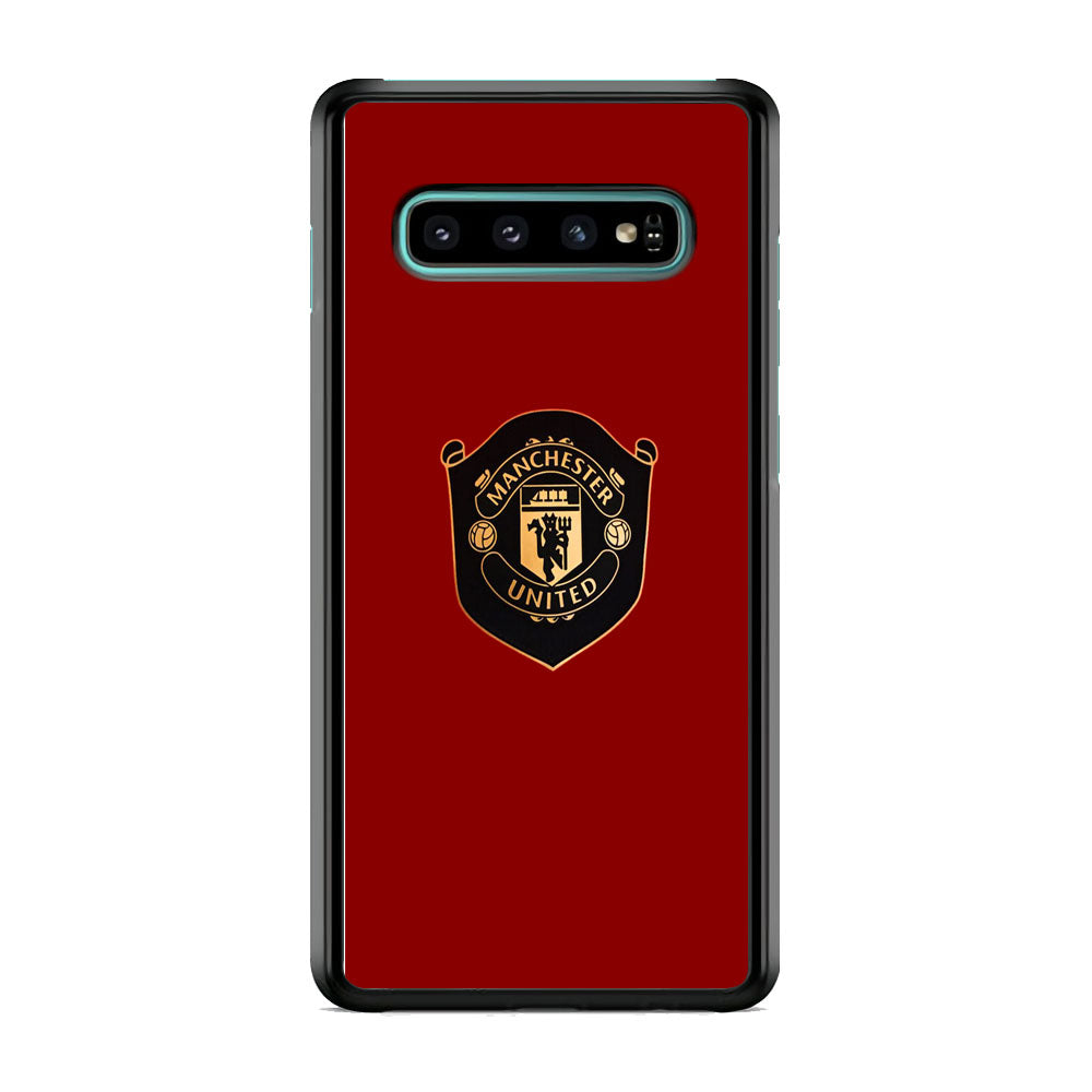 Manchester United New Emblem Samsung Galaxy S10 Plus Case