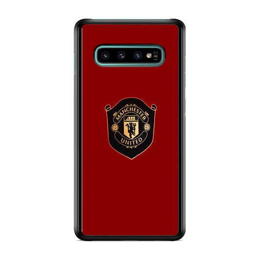 Manchester United New Emblem Samsung Galaxy S10 Plus Case