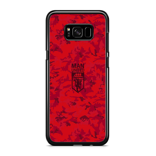Manchester United Red Camo Samsung Galaxy S8 Case