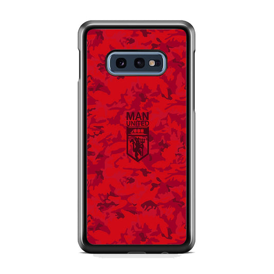 Manchester United Red Camo Samsung Galaxy 10e Case