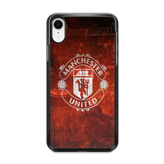 Manchester United Red Fans Stadium iPhone XR Case
