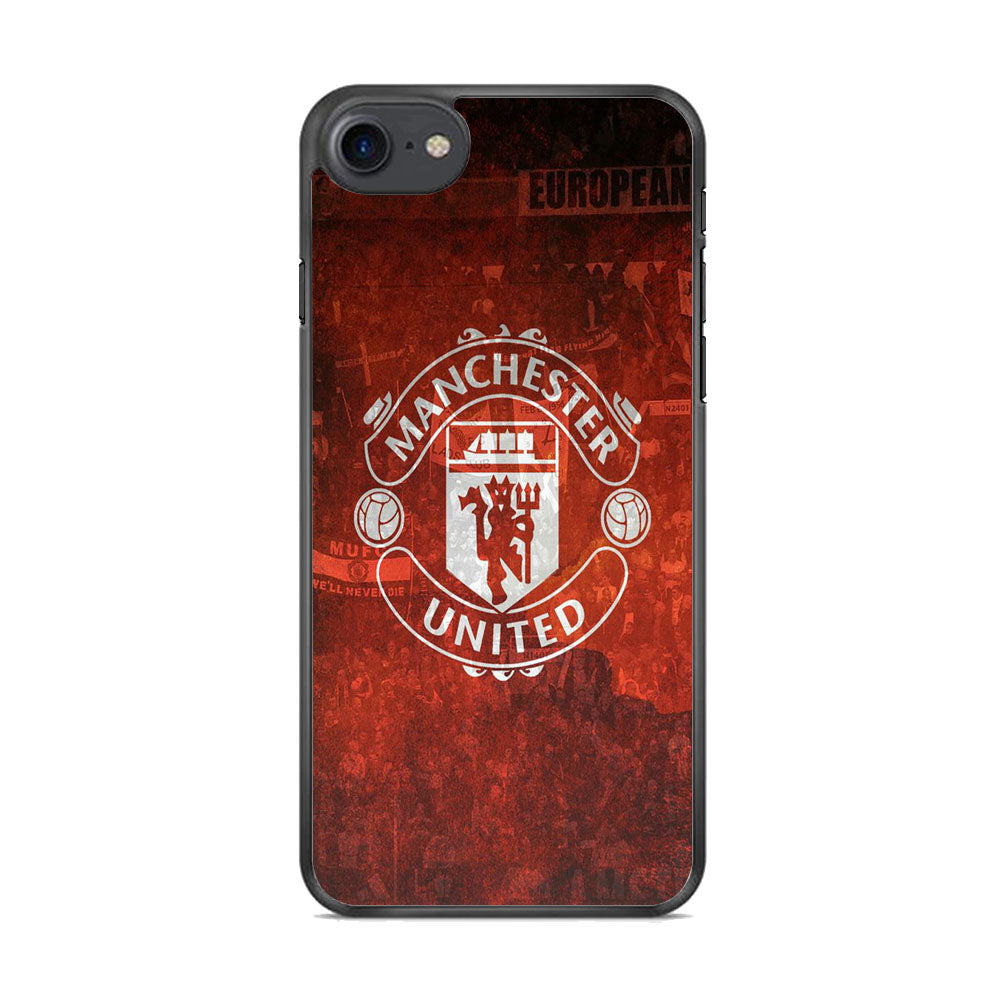 Manchester United Red Fans Stadium iPhone 8 Case