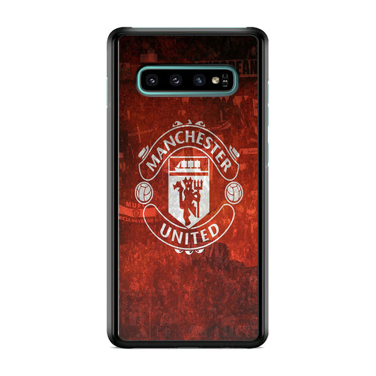 Manchester United Red Fans Stadium Samsung Galaxy S10 Case