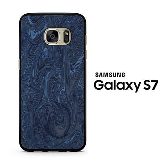 Marble Blue 001 Samsung Galaxy S7 Case - ezzystore - Phone Case