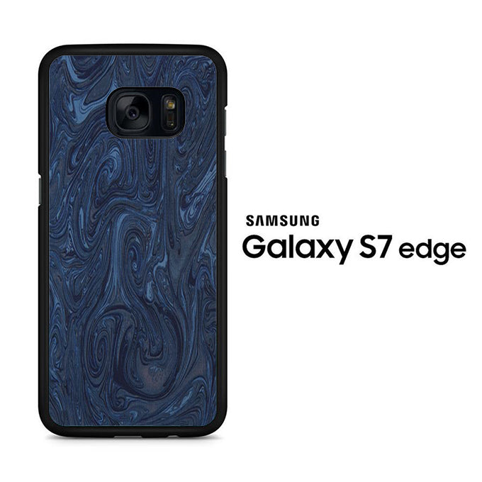 Marble Blue 001 Samsung Galaxy S7 Edge Case - ezzystore - Phone Case