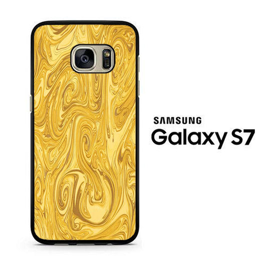 Marble Gold Samsung Galaxy S7 Case - ezzystore - Phone Case