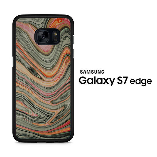 Marble Grey Mix Samsung Galaxy S7 Edge Case - ezzystore - Phone Case