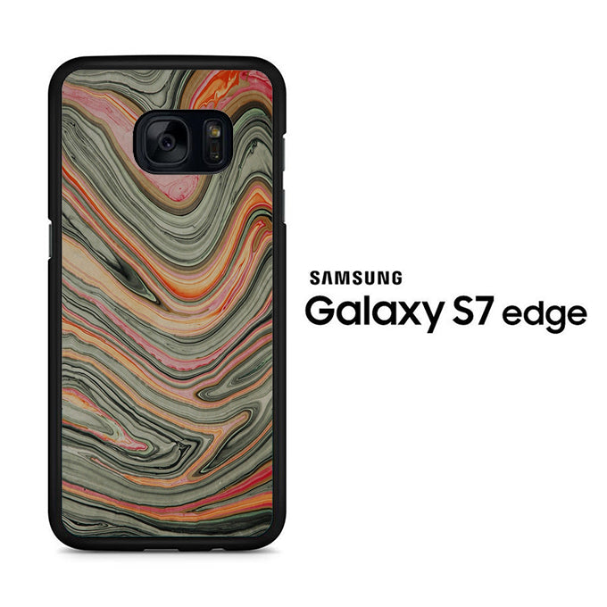 Marble Grey Mix Samsung Galaxy S7 Edge Case - ezzystore - Phone Case