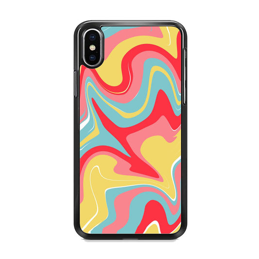 Marble Jam Colour iPhone Xs Case