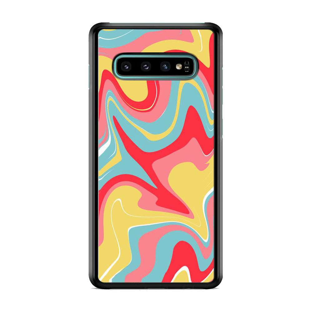 Marble Jam Colour Samsung Galaxy S10 Case
