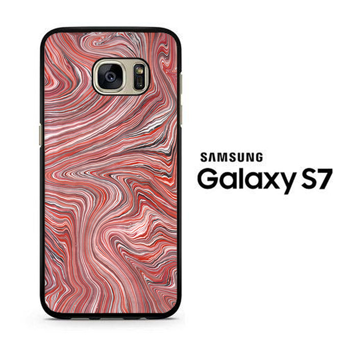 Marble Pink Mix Samsung Galaxy S7 Case - ezzystore - Phone Case