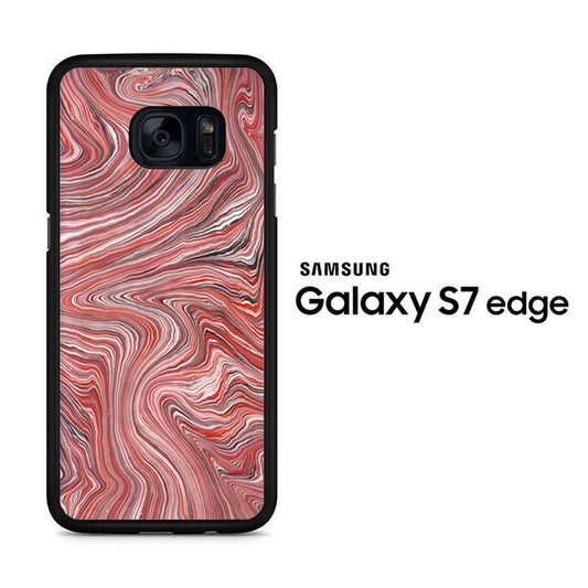 Marble Pink Mix Samsung Galaxy S7 Edge Case - ezzystore - Phone Case