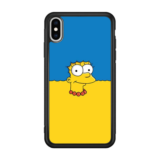 Marge Simpson Hair iPhone XS Case