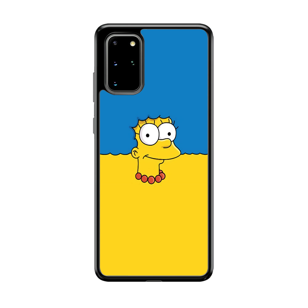 Marge Simpson Hair Samsung Galaxy S20 Plus Case