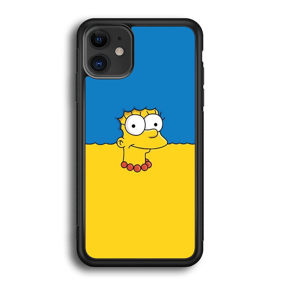 Marge Simpson Hair iPhone 12 Case