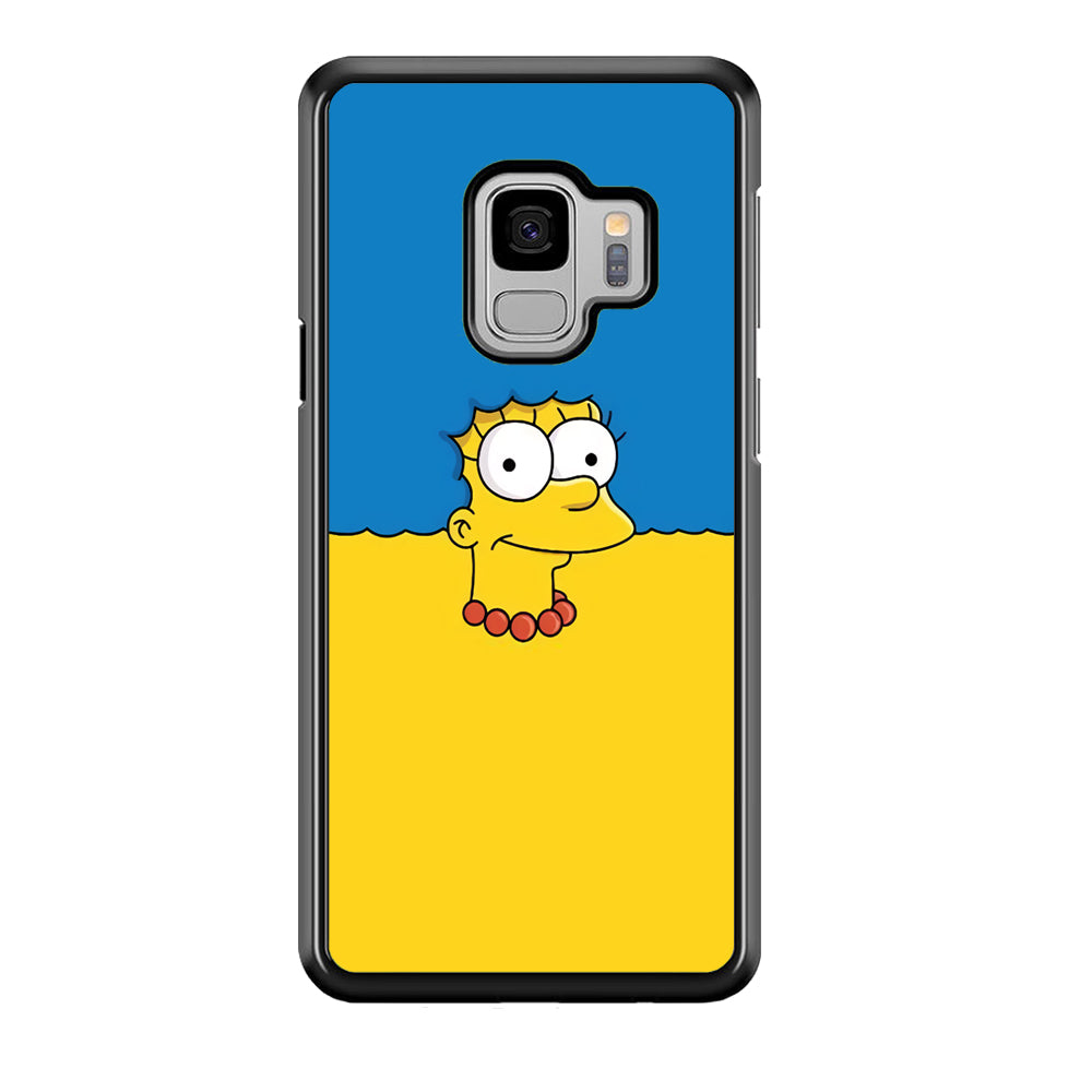 Marge Simpson Hair Samsung Galaxy S9 Case