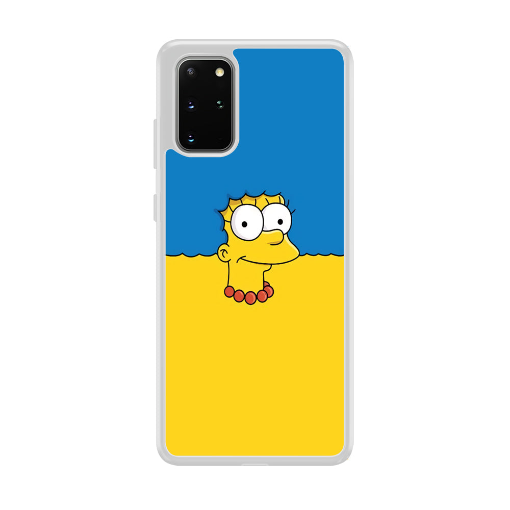 Marge Simpson Hair Samsung Galaxy S20 Plus Case