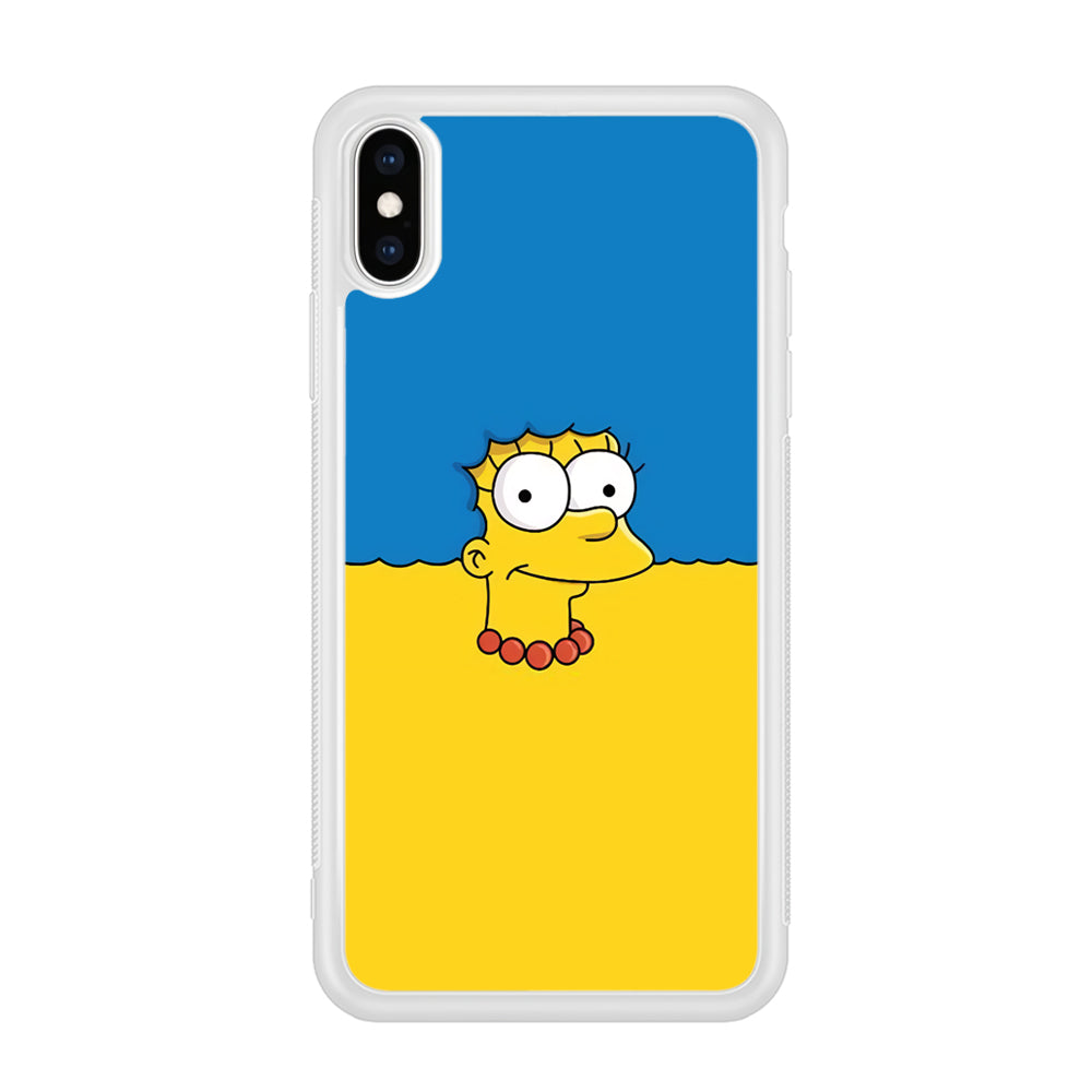Marge Simpson Hair iPhone XS Case