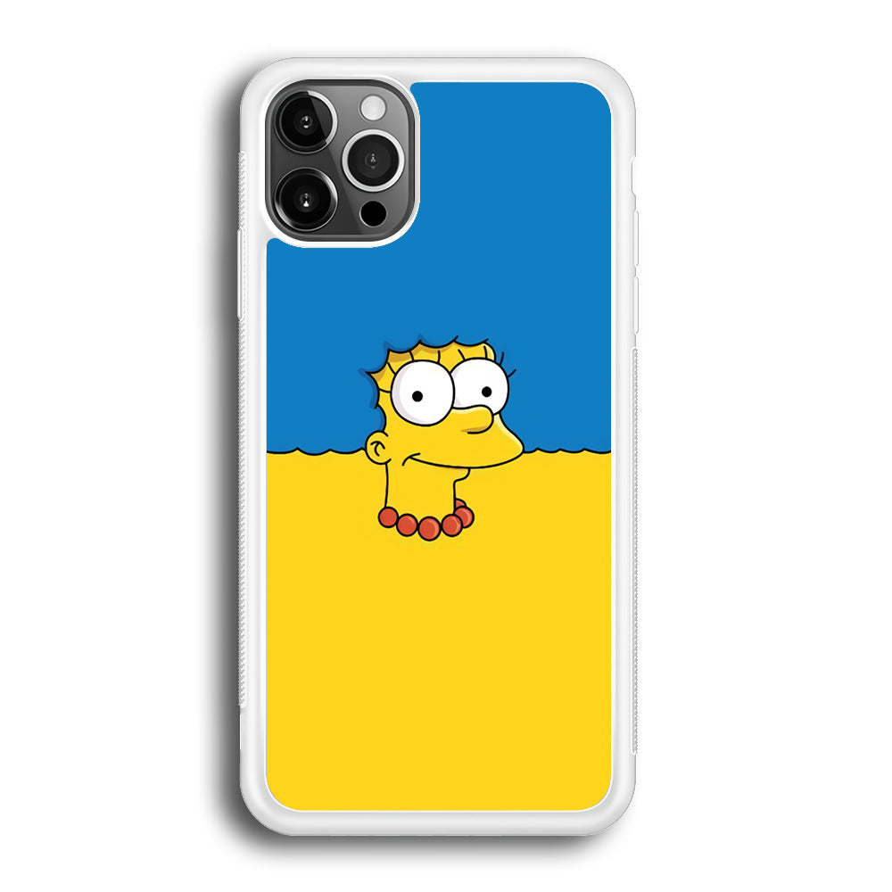 Marge Simpson Hair iPhone 12 Pro Case