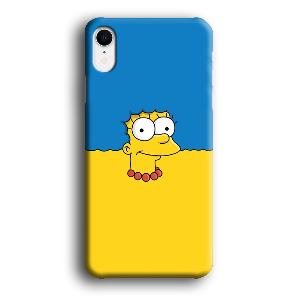 Marge Simpson Hair iPhone XR Case