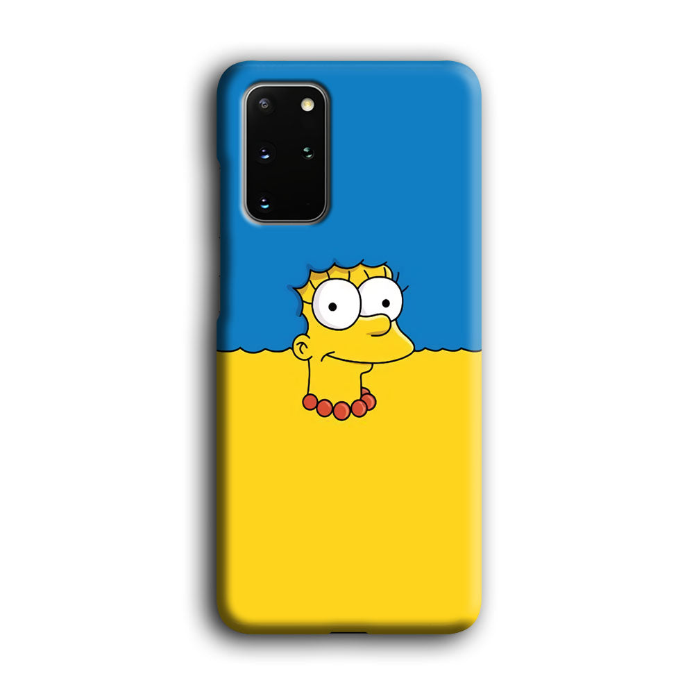 Marge Simpson Hair Samsung Galaxy S20 Plus Case