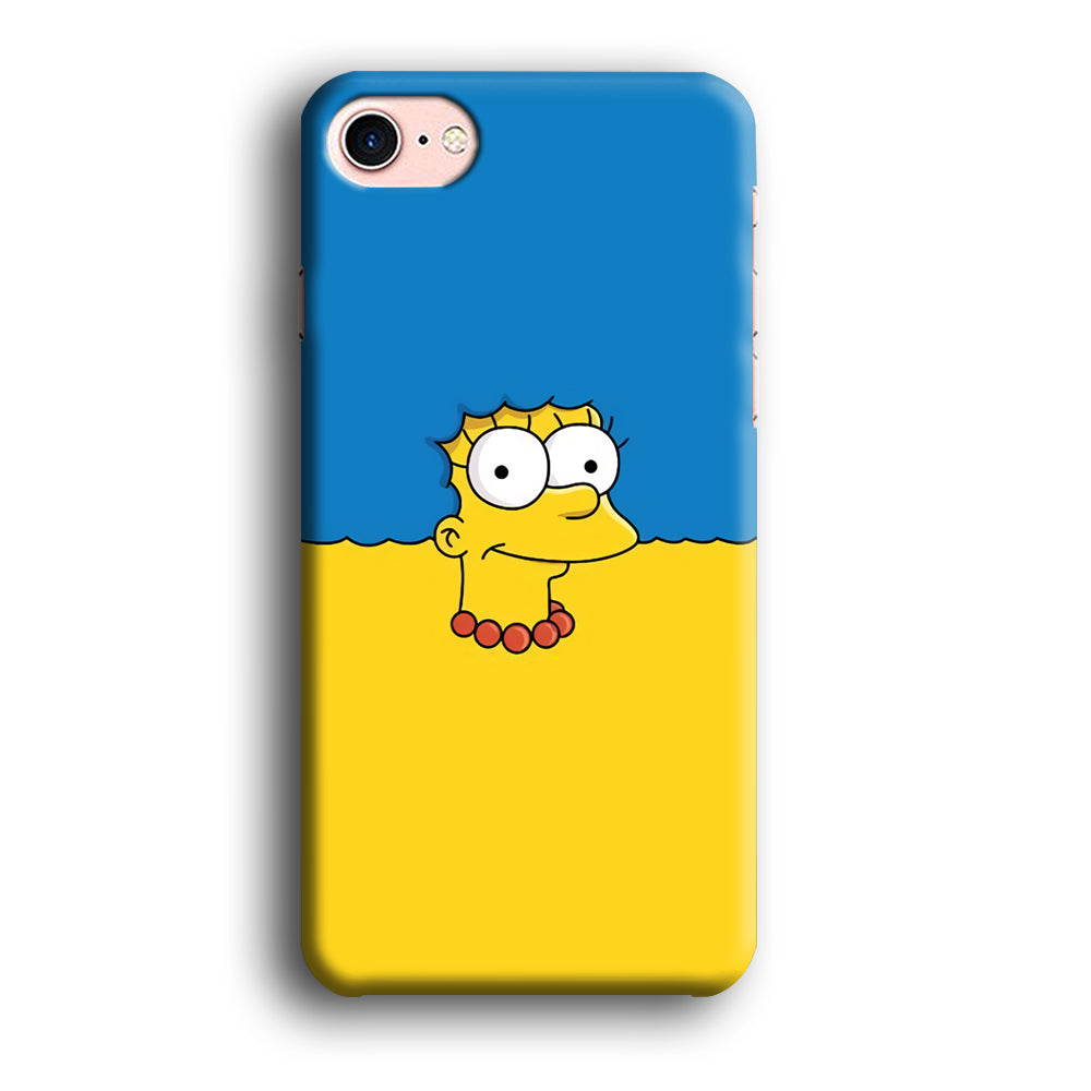 Marge Simpson Hair iPhone 8 Case