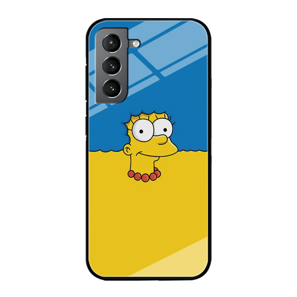 Marge Simpson Hair Samsung Galaxy S21 Case