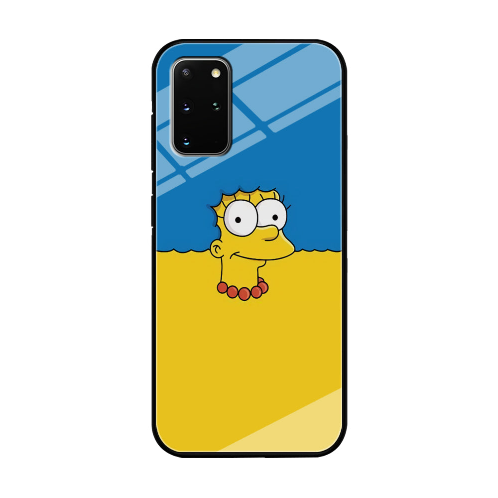 Marge Simpson Hair Samsung Galaxy S20 Plus Case