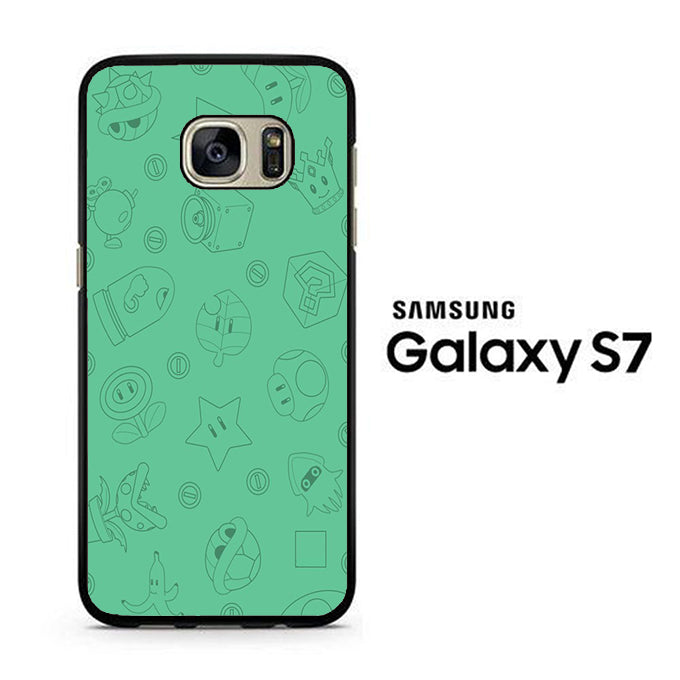 Mario Equipment Green Samsung Galaxy S7 Case