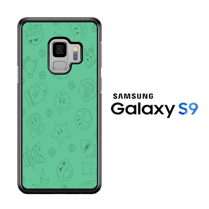 Mario Equipment Green Samsung Galaxy S9 Case