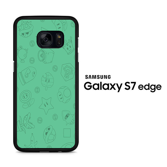 Mario Equipment Green Samsung Galaxy S7 Edge Case