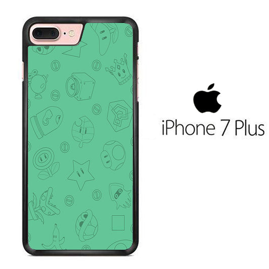 Mario Equipment Green iPhone 7 Plus Case